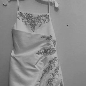 David's Bridal Girls Size 10 Flower Girl Dress